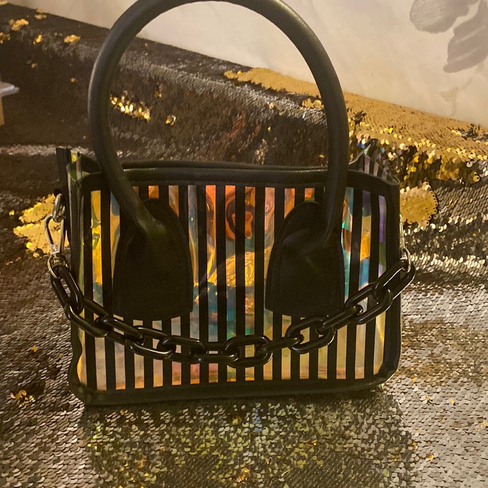 Chameleon small dainty hand purse .